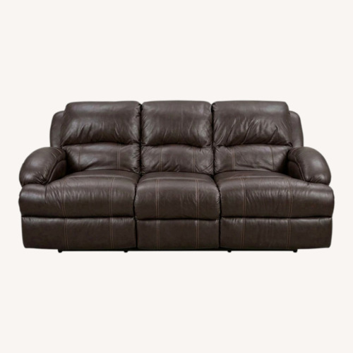 Used Leather Recliner Couch for sale on AptDeco