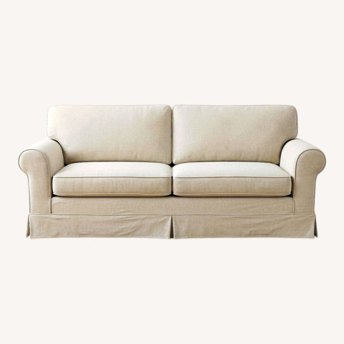 Used Slip Covered Sofa  for sale on AptDeco
