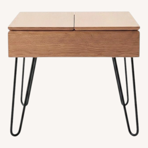 Used Burrow Carta Natural Nightstand for sale on AptDeco