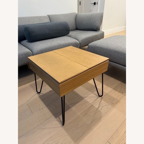 Used Burrow Carta Natural Nightstand for sale on AptDeco