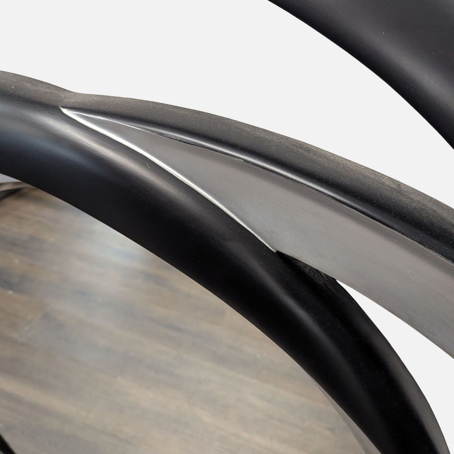 Coaster Silver/Black Contemporary Mirror - image-7