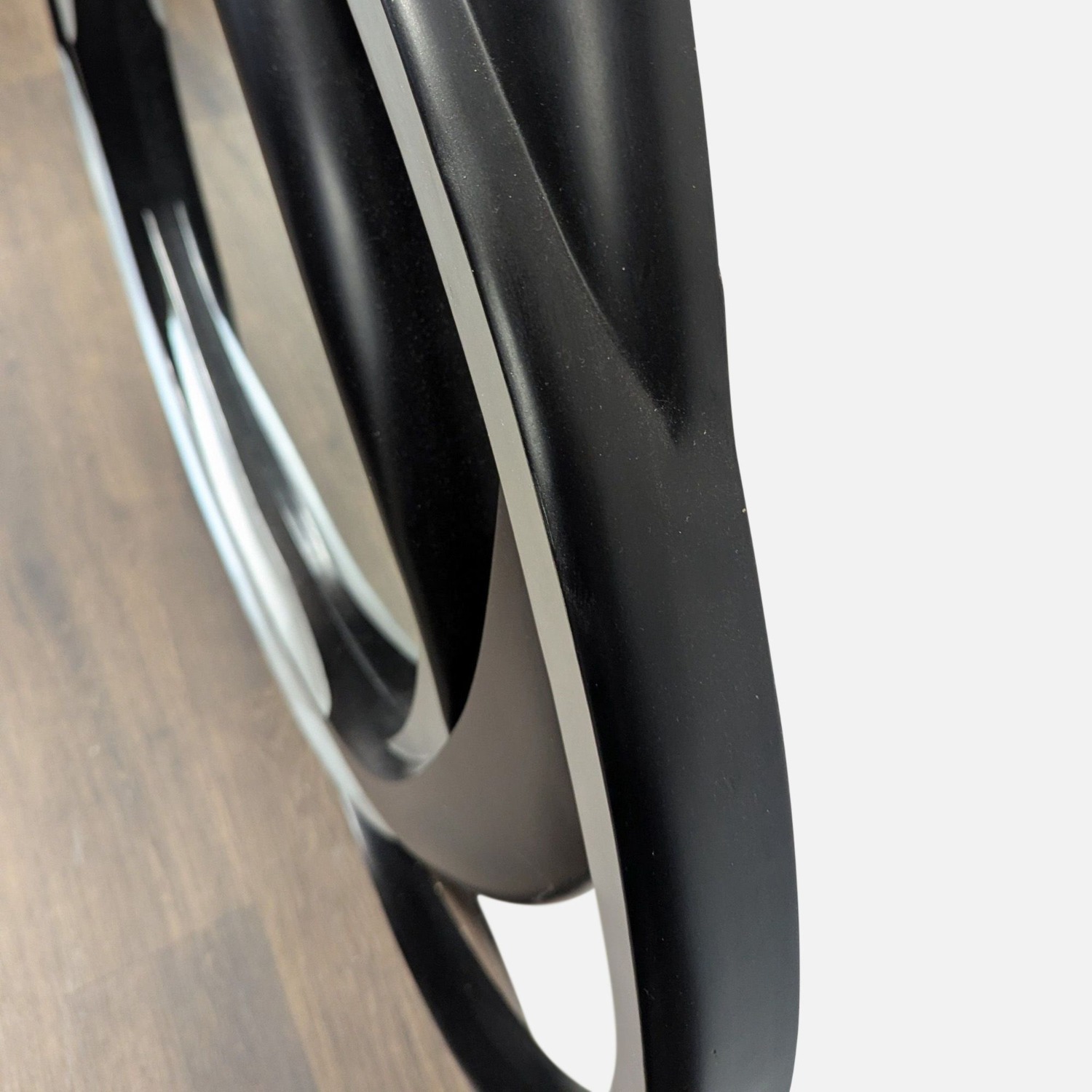 Coaster Silver/Black Contemporary Mirror - image-6