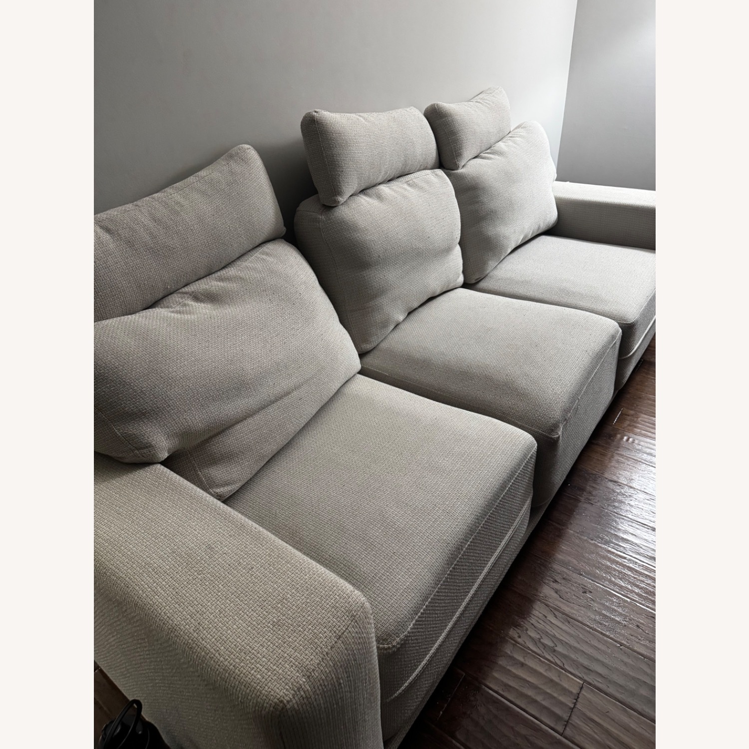 Amazon Natural Linen 3+ Seater Sofa - image-2