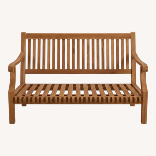 Used Teak for Summer Loveseat for sale on AptDeco