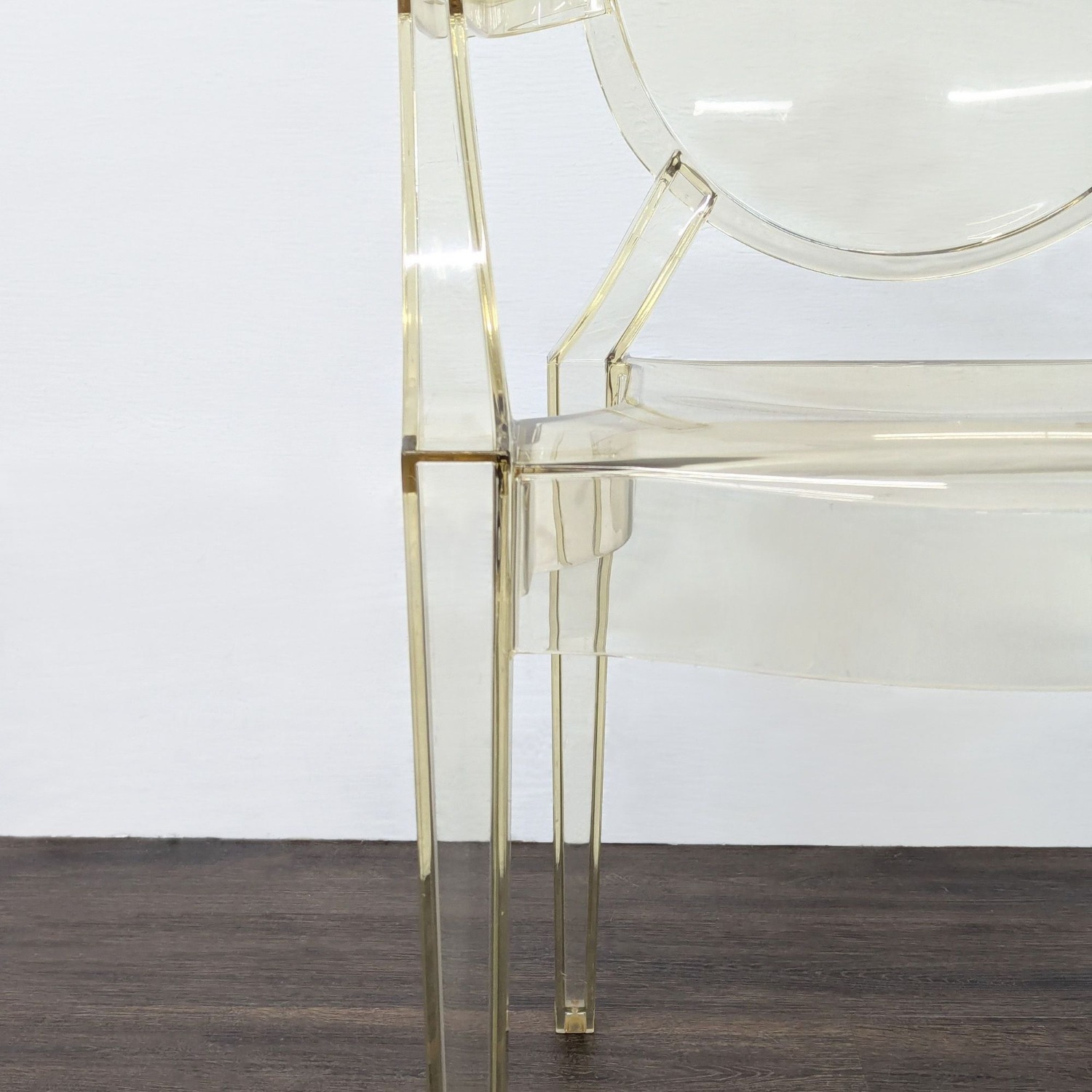 Acrylic Home Design Dining Armchair - image-6