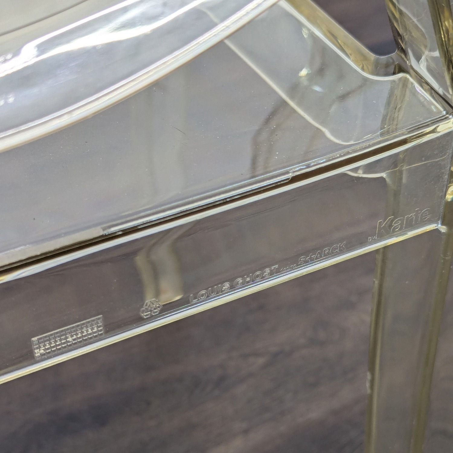Acrylic Home Design Dining Armchair - image-2