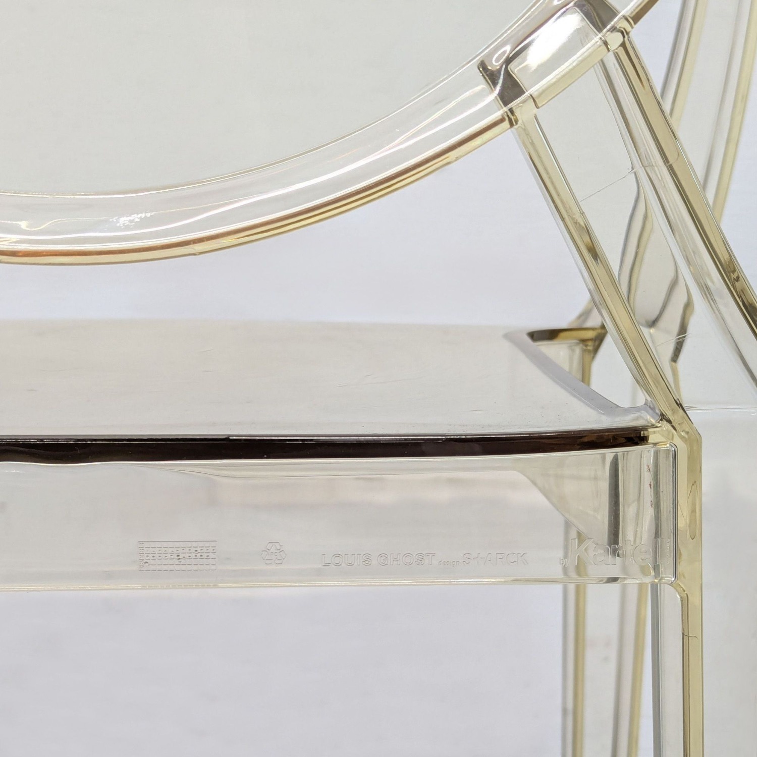 Acrylic Home Design Dining Armchair - image-3