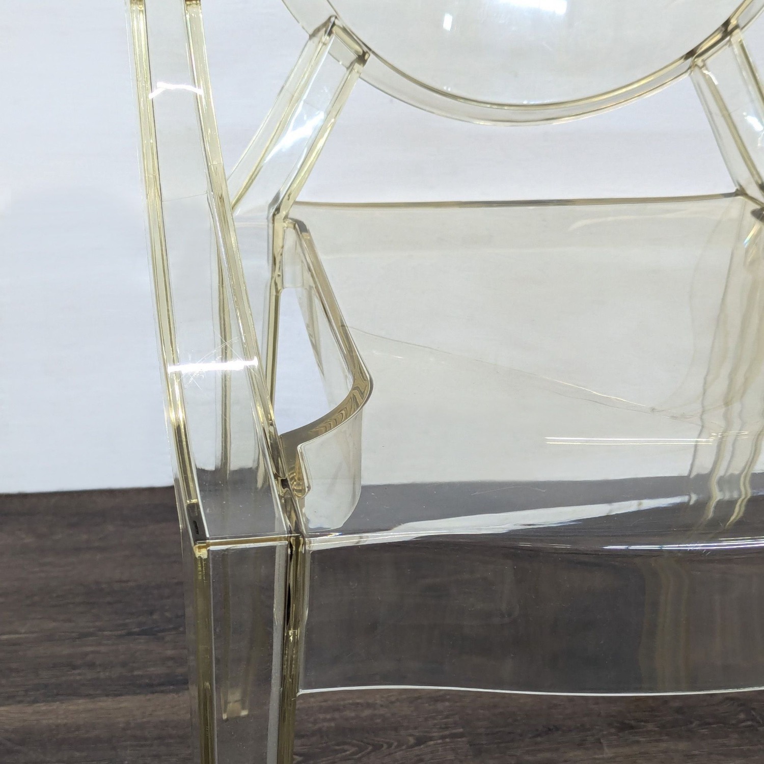 Acrylic Home Design Dining Armchair - image-5
