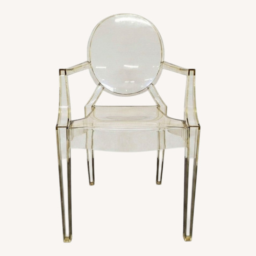 Used Acrylic Home Design Dining Armchair for sale on AptDeco