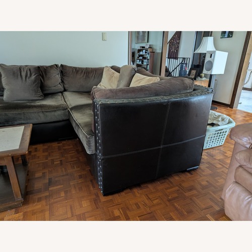 Used Arhaus Truffle Corner Couch  for sale on AptDeco