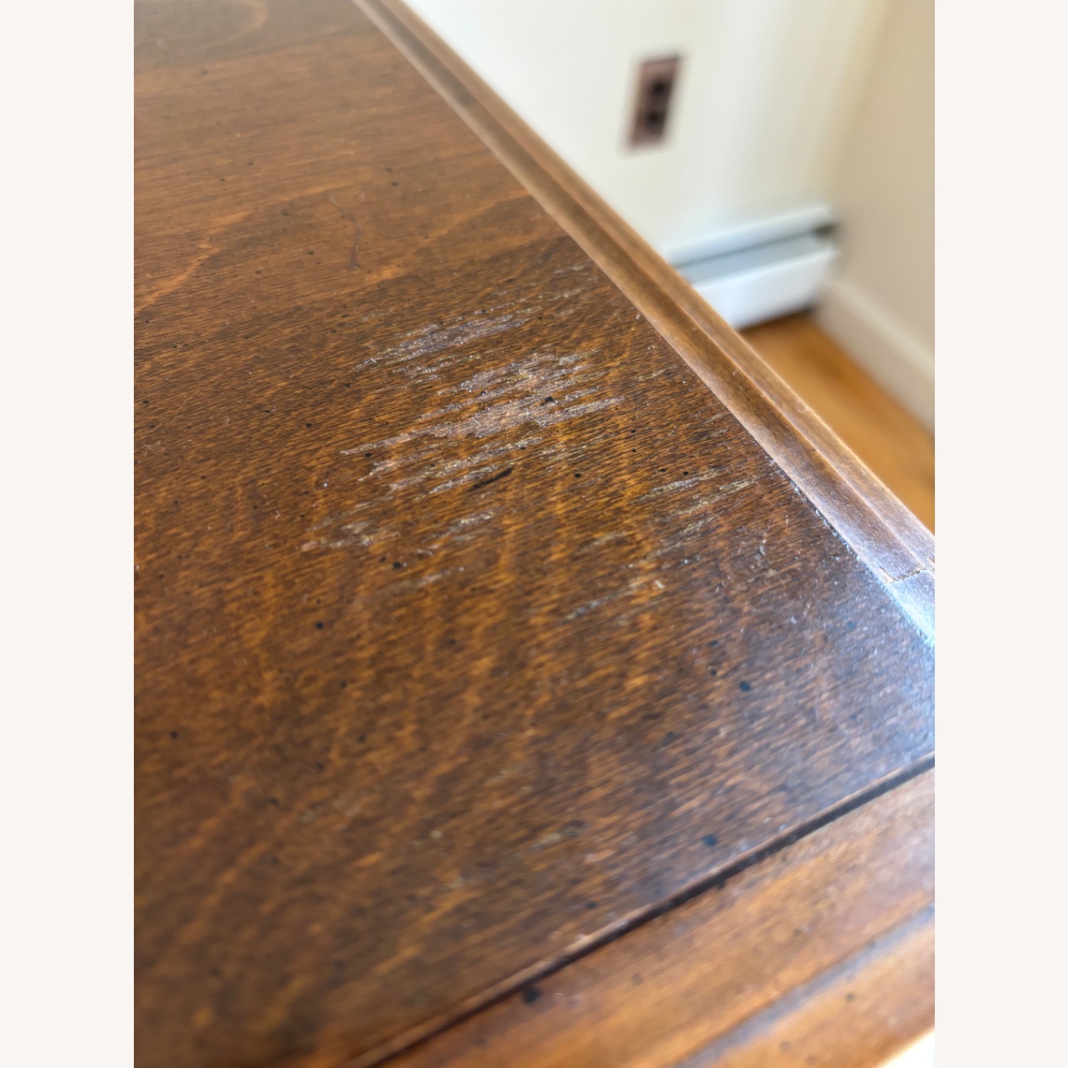 Ethan Allen Dark Brown Wood Sideboard - image-6
