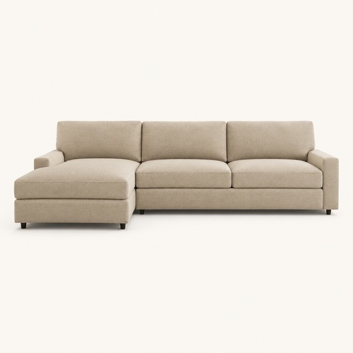 Used Pottery Barn Dark Gray 2 Piece Sectional for sale on AptDeco