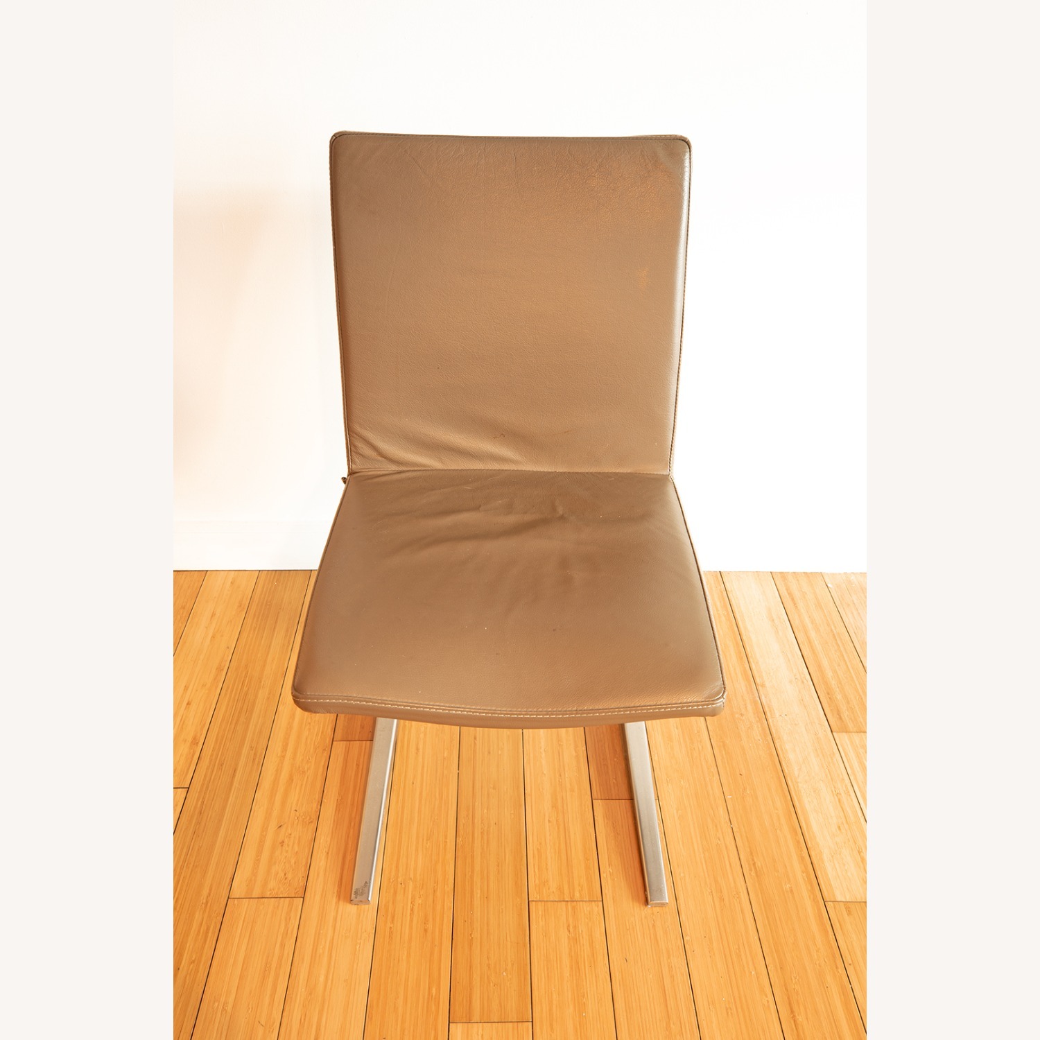 BoConcept Mariposa Light Brown Leather Dining Chairs - image-3
