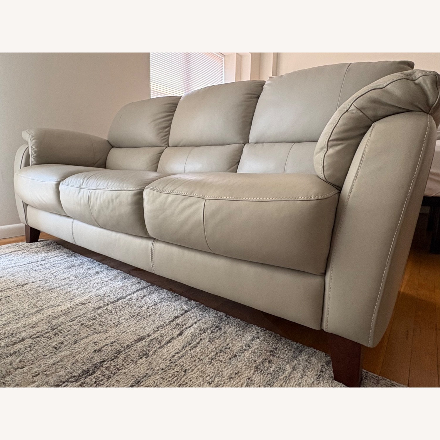Raymour & Flanigan Harmony Light Gray 3+ Seater Sofa - image-1