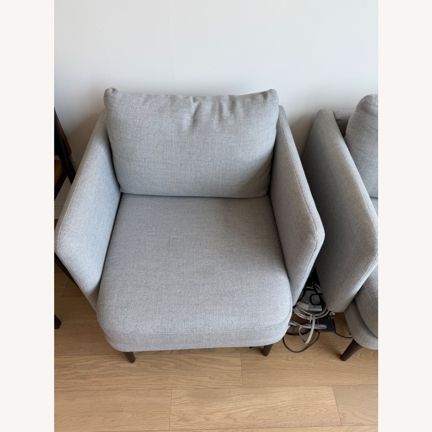 West Elm Auburn Armchair Pair  - image-2