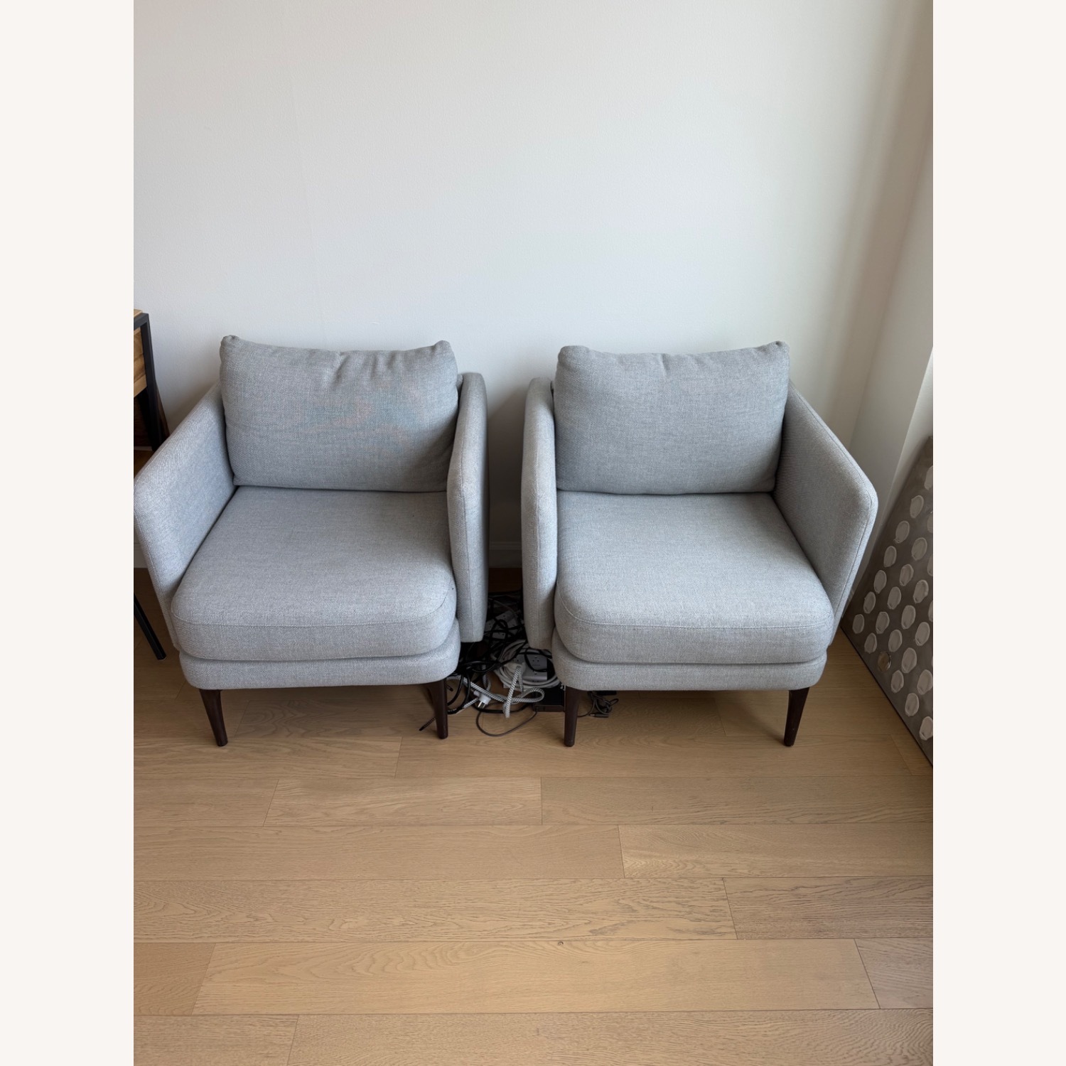 West Elm Auburn Armchair Pair  - image-1