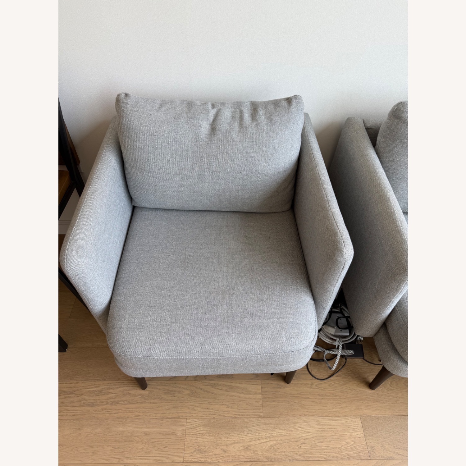 West Elm Auburn Armchair Pair  - image-3