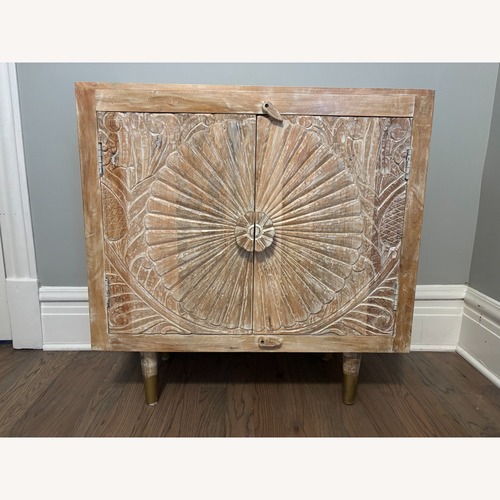 Used Nadeau Furniture Natural Wood Sideboard for sale on AptDeco
