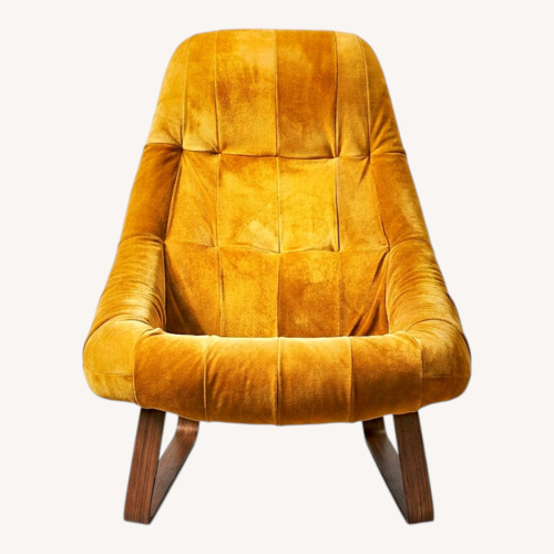 Used Percival Lafer Furniture Light Brown Armchair for sale on AptDeco