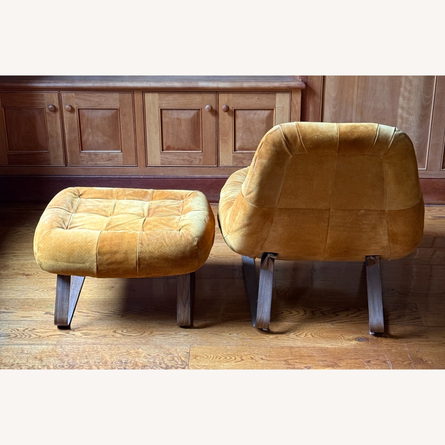 Percival Lafer Furniture Light Brown Armchair - image-3