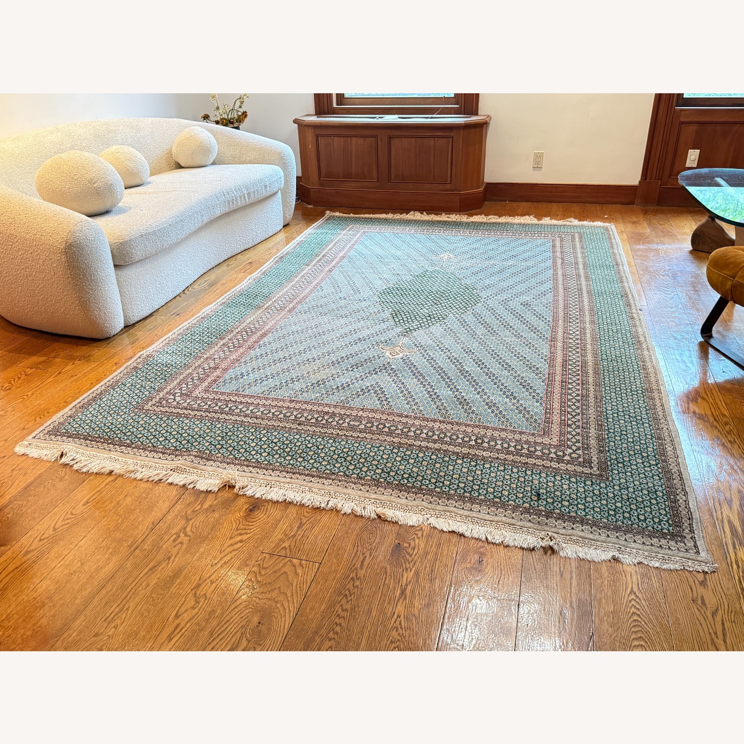 Vintage/Antique Finds Blue Area Rug 6.8' x 10' - image-1