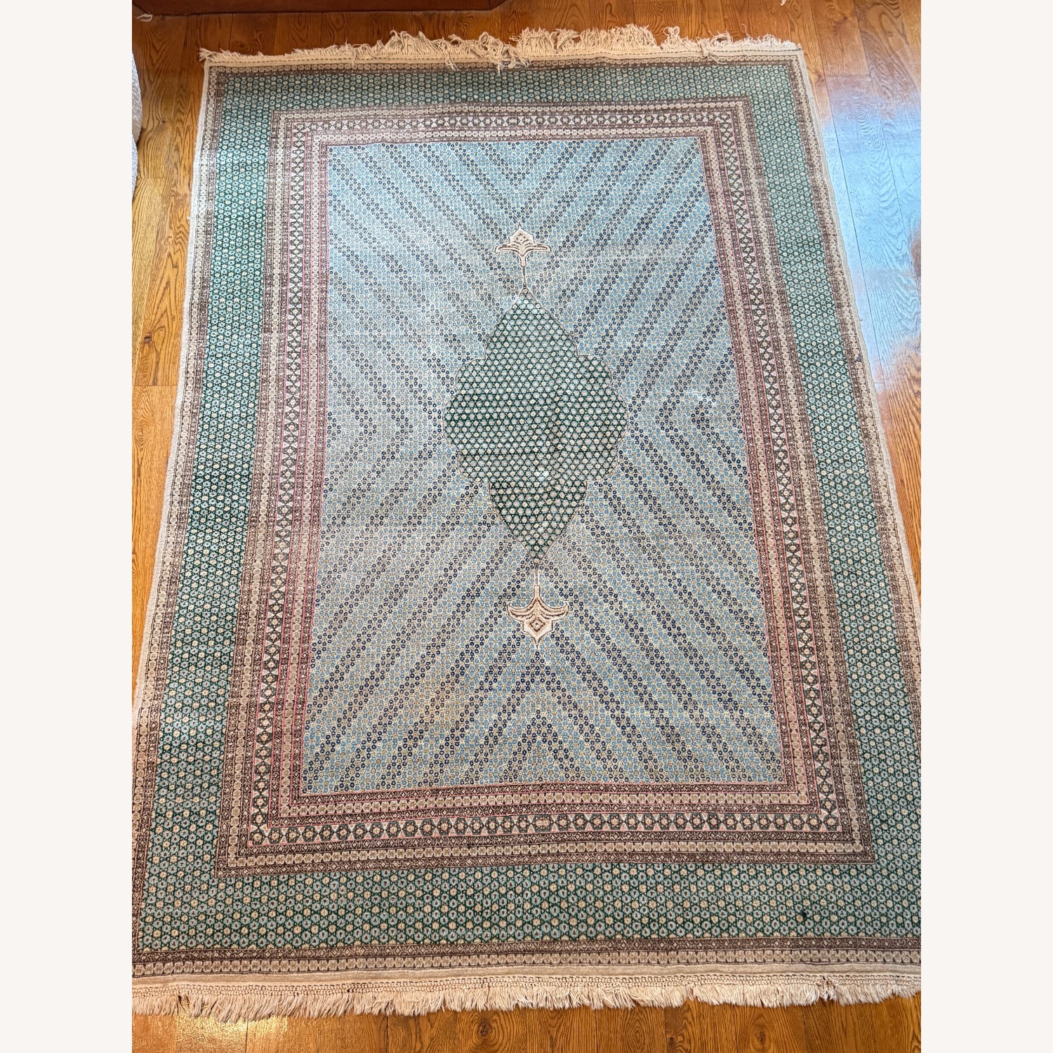 Vintage/Antique Finds Blue Area Rug 6.8' x 10' - image-2