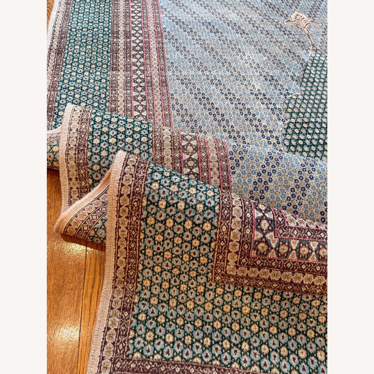 Vintage/Antique Finds Blue Area Rug 6.8' x 10' - image-3