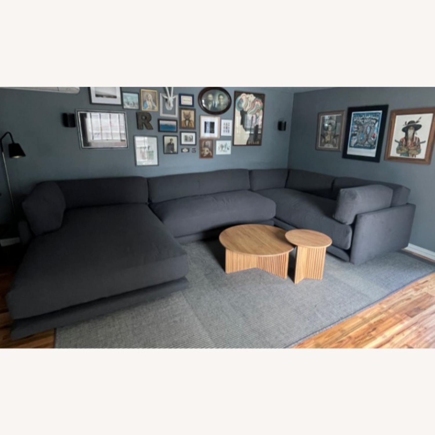 Blu Dot Sunday L Sectional Sofa W Chaise  - image-2