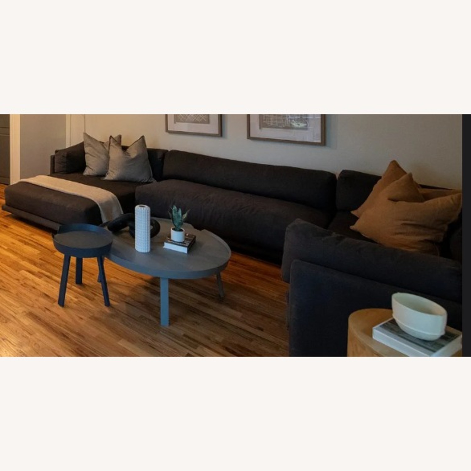 Blu Dot Sunday L Sectional Sofa W Chaise  - image-3