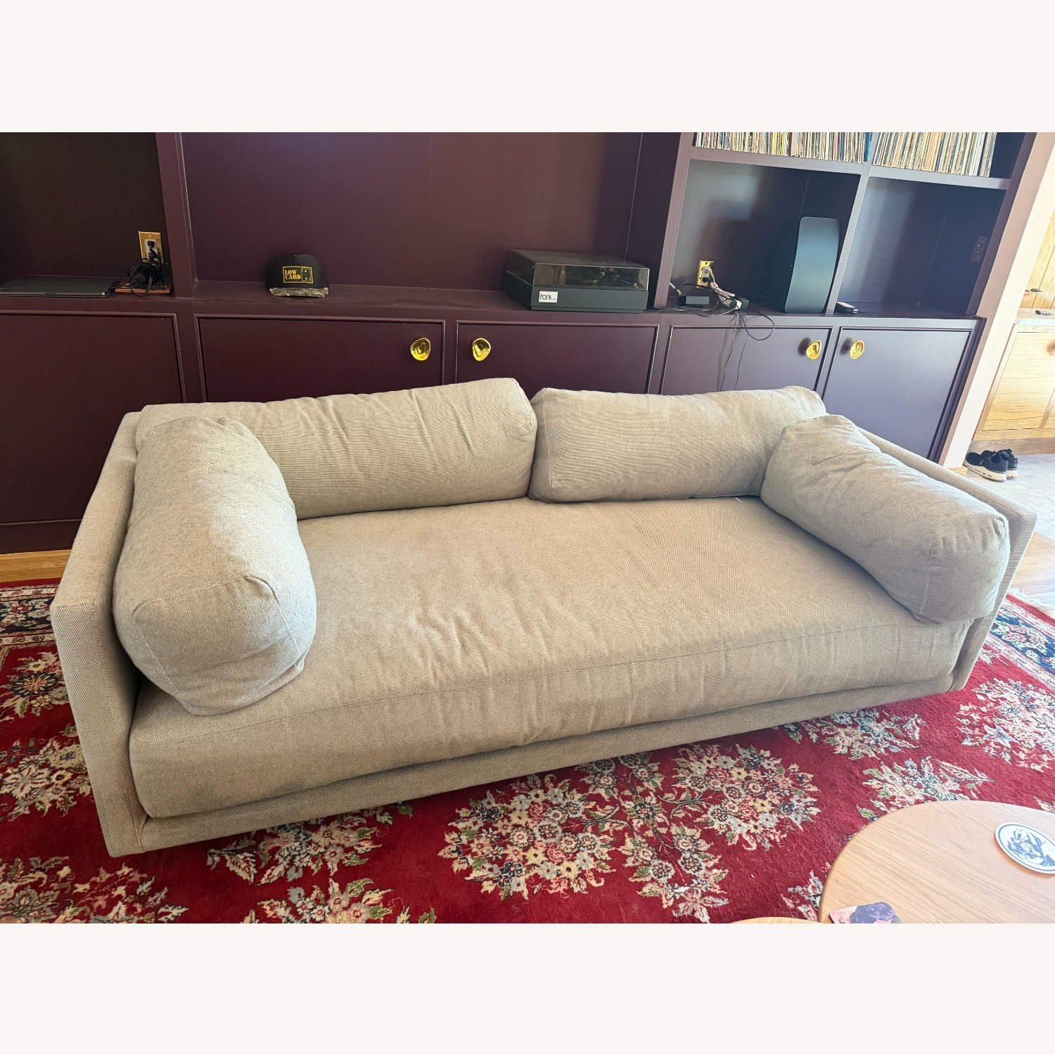 Blu Dot Sunday Light Gray Fabric 2 Seater Sofa - image-2