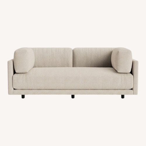 Used Blu Dot Sunday Light Gray Fabric 2 Seater Sofa for sale on AptDeco