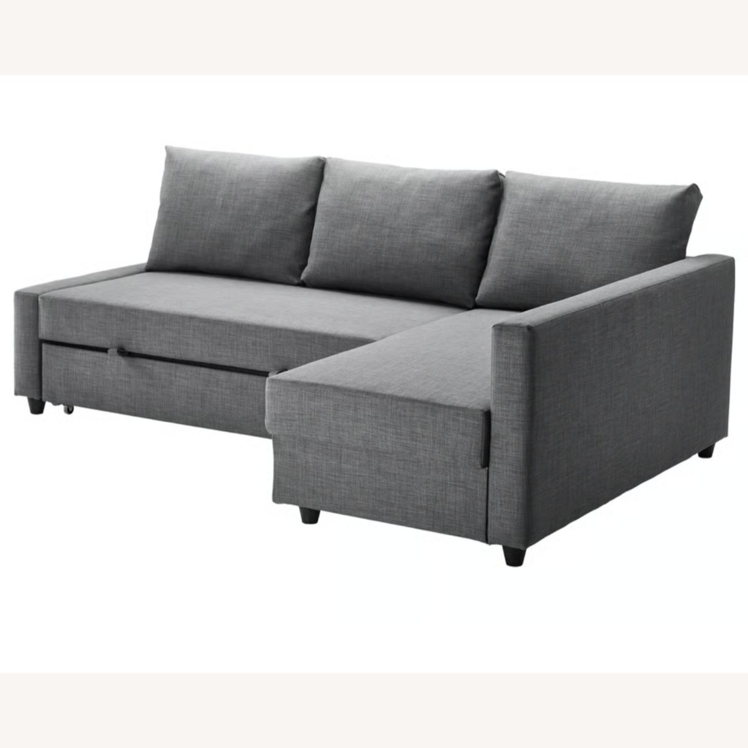 IKEA Friheten Dark Gray Fabric Sleeper Sofa - image-1