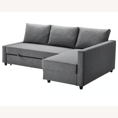 Used IKEA Friheten Dark Gray Fabric Sleeper Sofa for sale on AptDeco