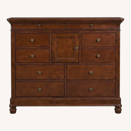Used Dark Brown Wood Dresser for sale on AptDeco