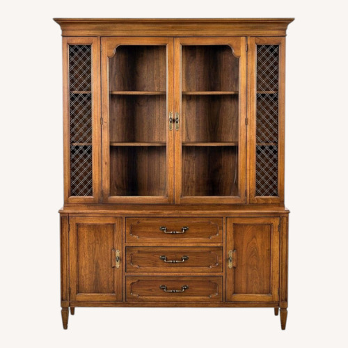 Used Keller Dark Brown Hutch  for sale on AptDeco