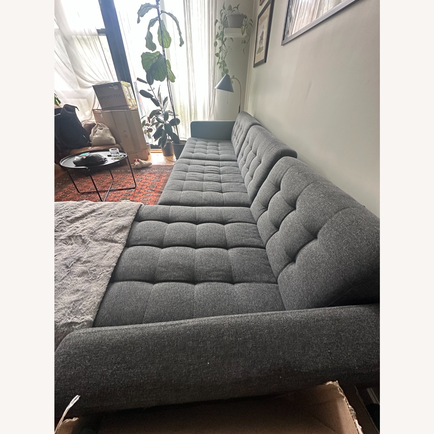 IKEA Morabo Dark Gray 3+ Piece Sectional - image-1