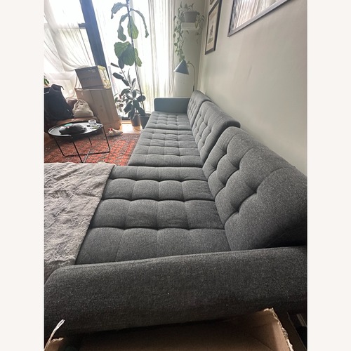 Used IKEA Morabo Dark Gray 3+ Piece Sectional for sale on AptDeco