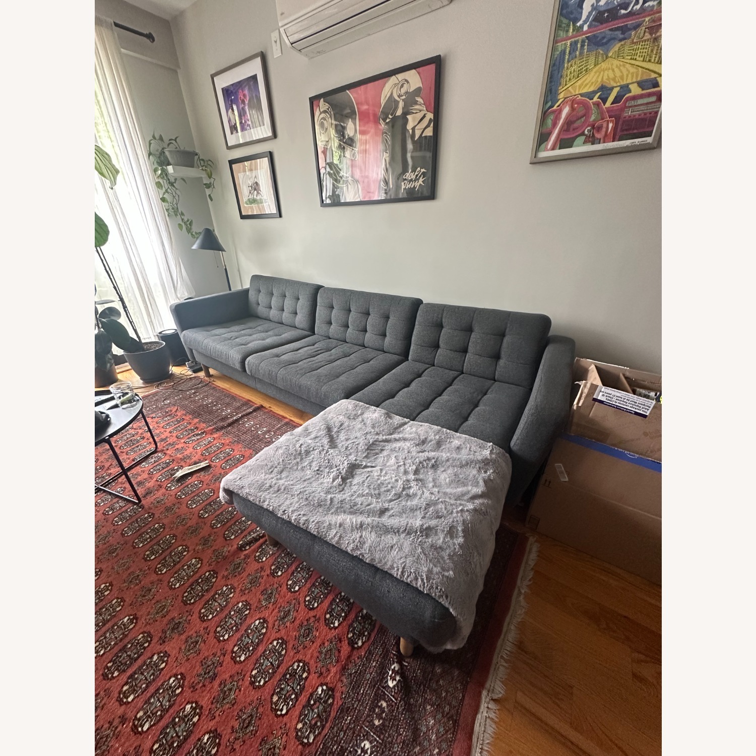 IKEA Morabo Dark Gray 3+ Piece Sectional - image-2