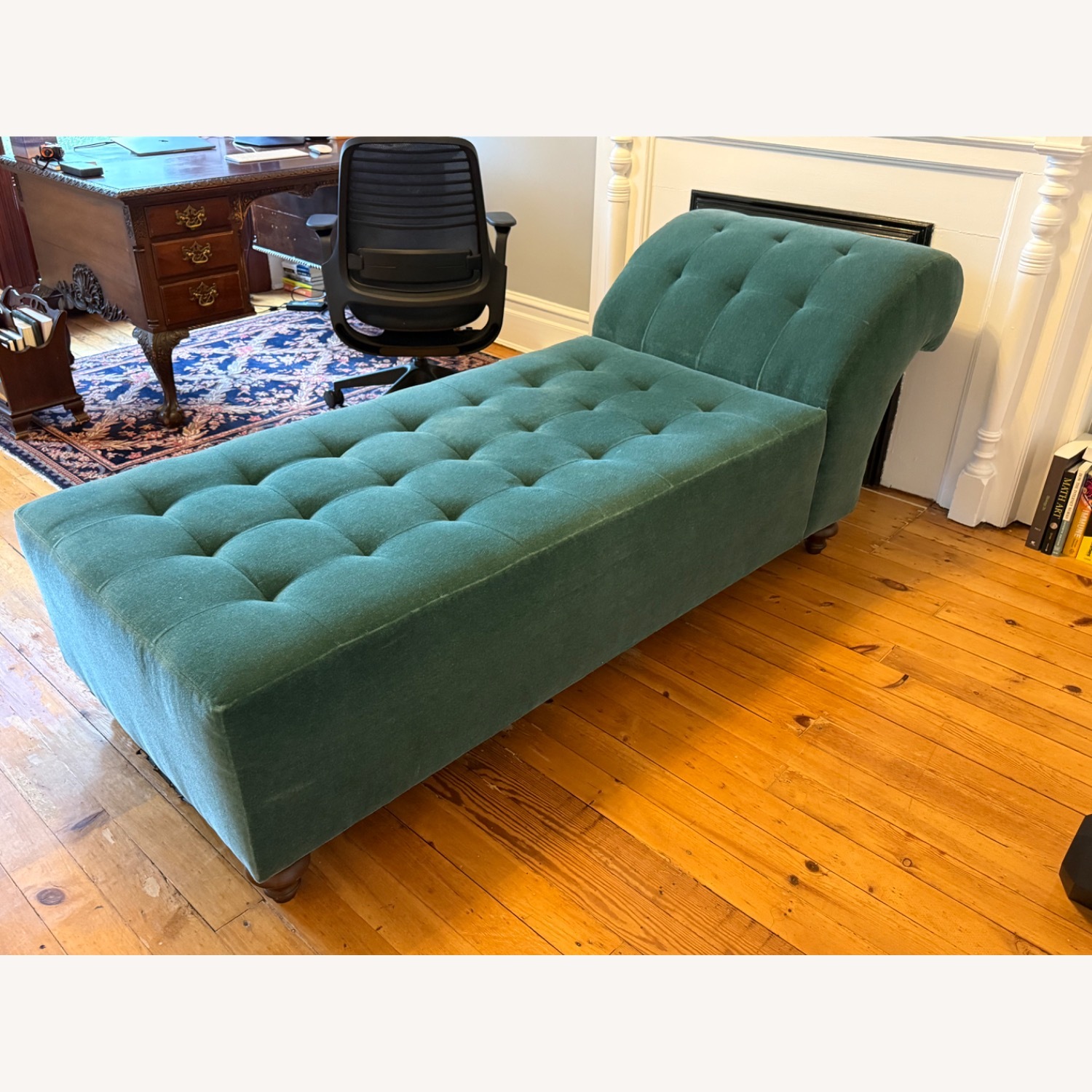 Tufted Chaise Lounge - image-5