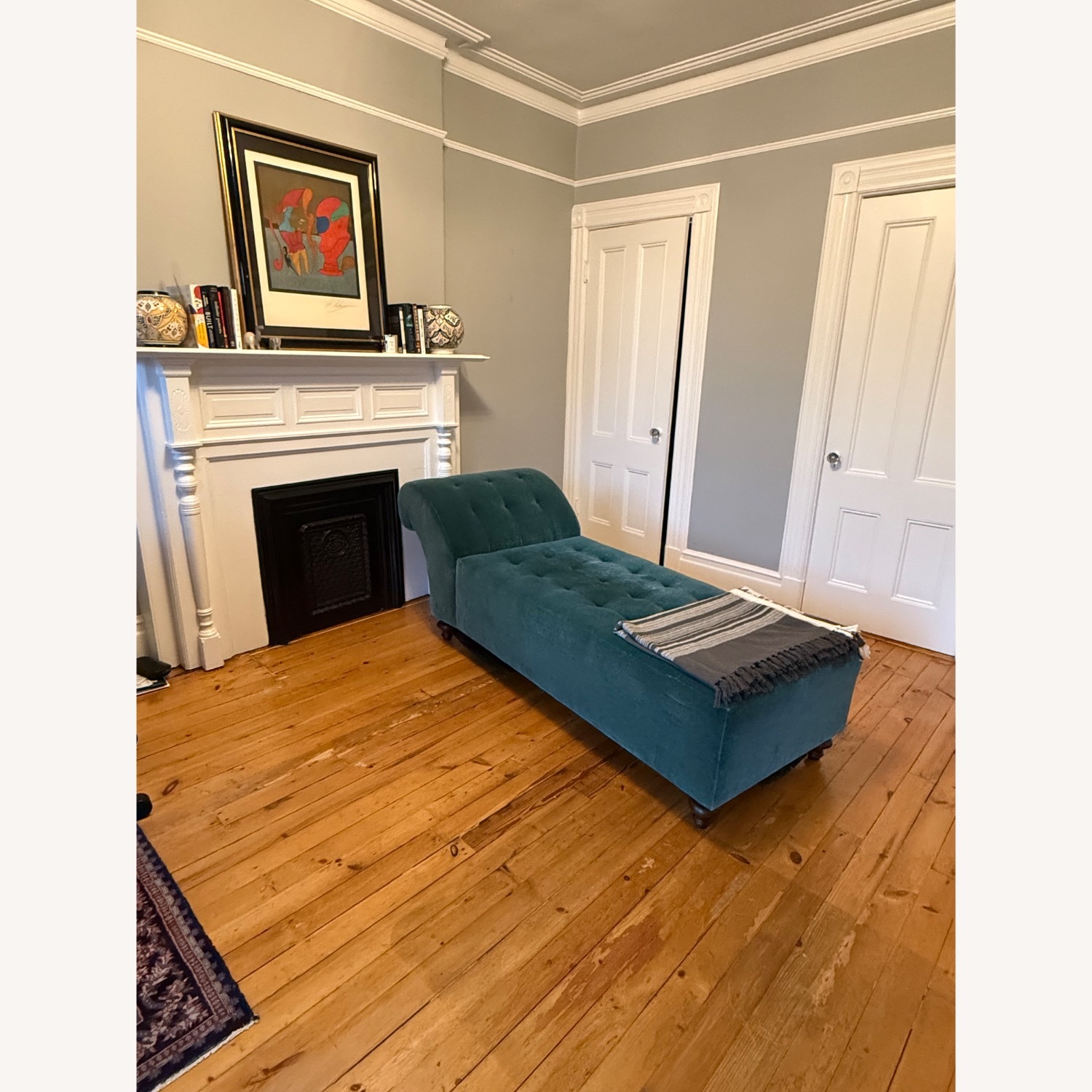 Tufted Chaise Lounge - image-1