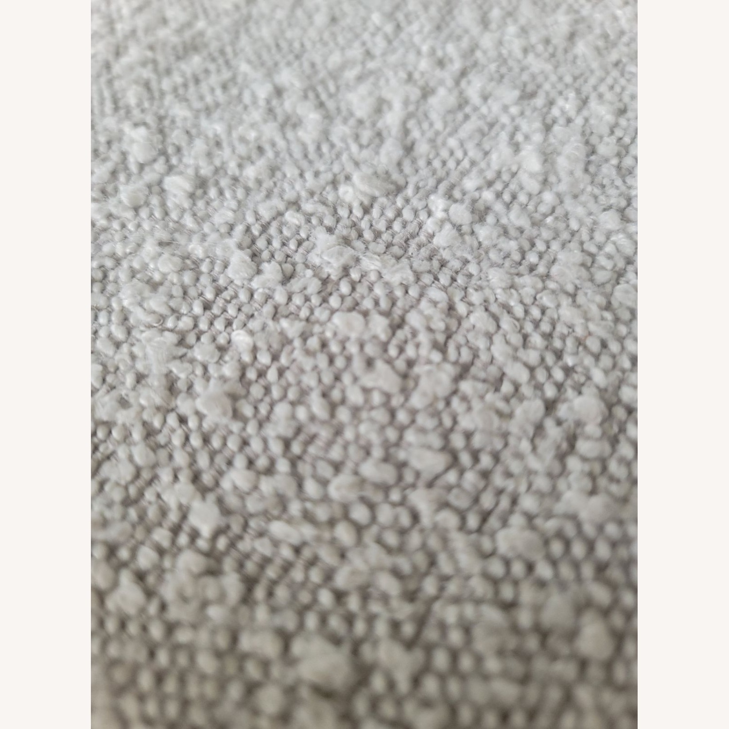 Natuzzi Mindful White Boucle 2 Piece Sectional - image-4