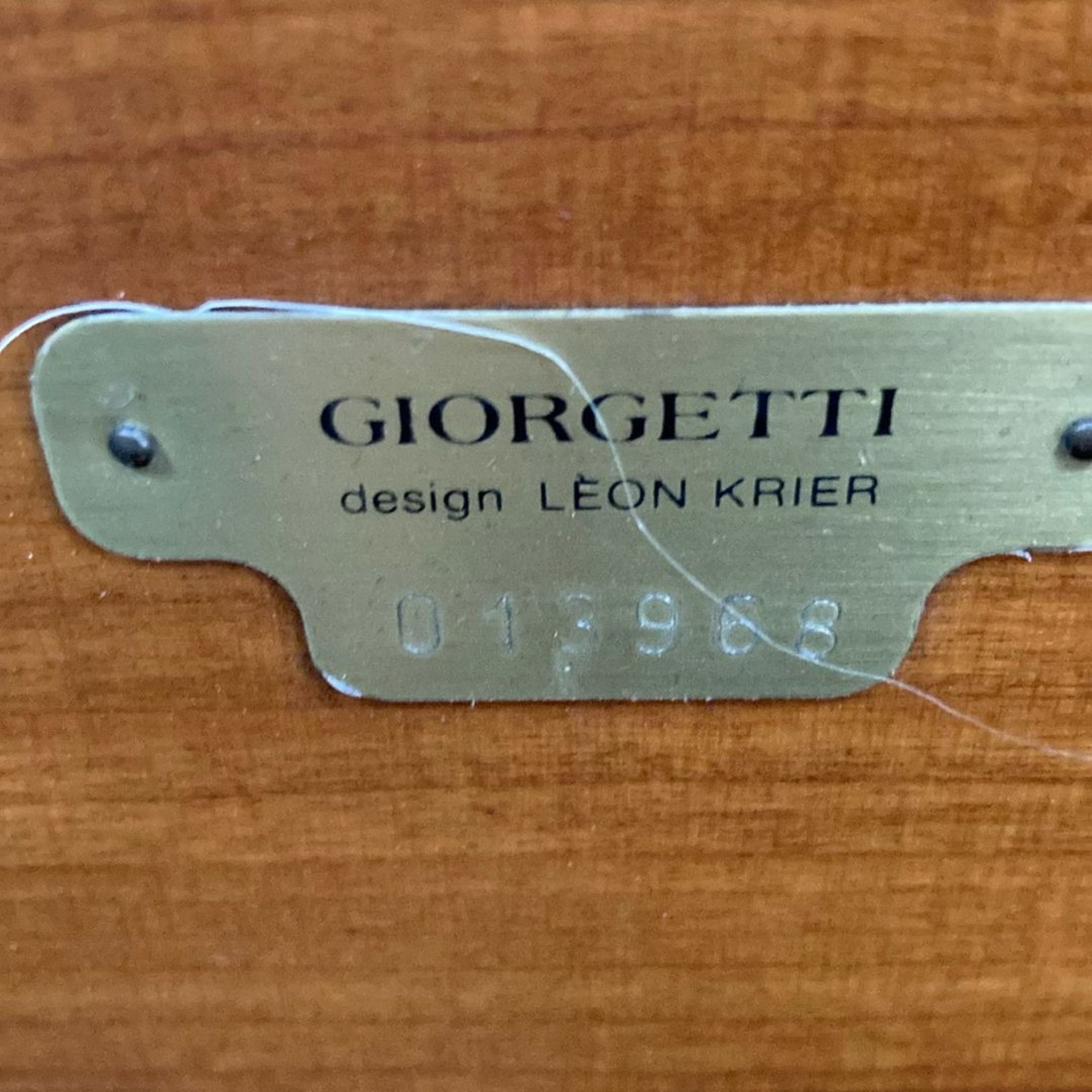 Giorgetti Tetra Coffee Table by L√©on Krier - image-6