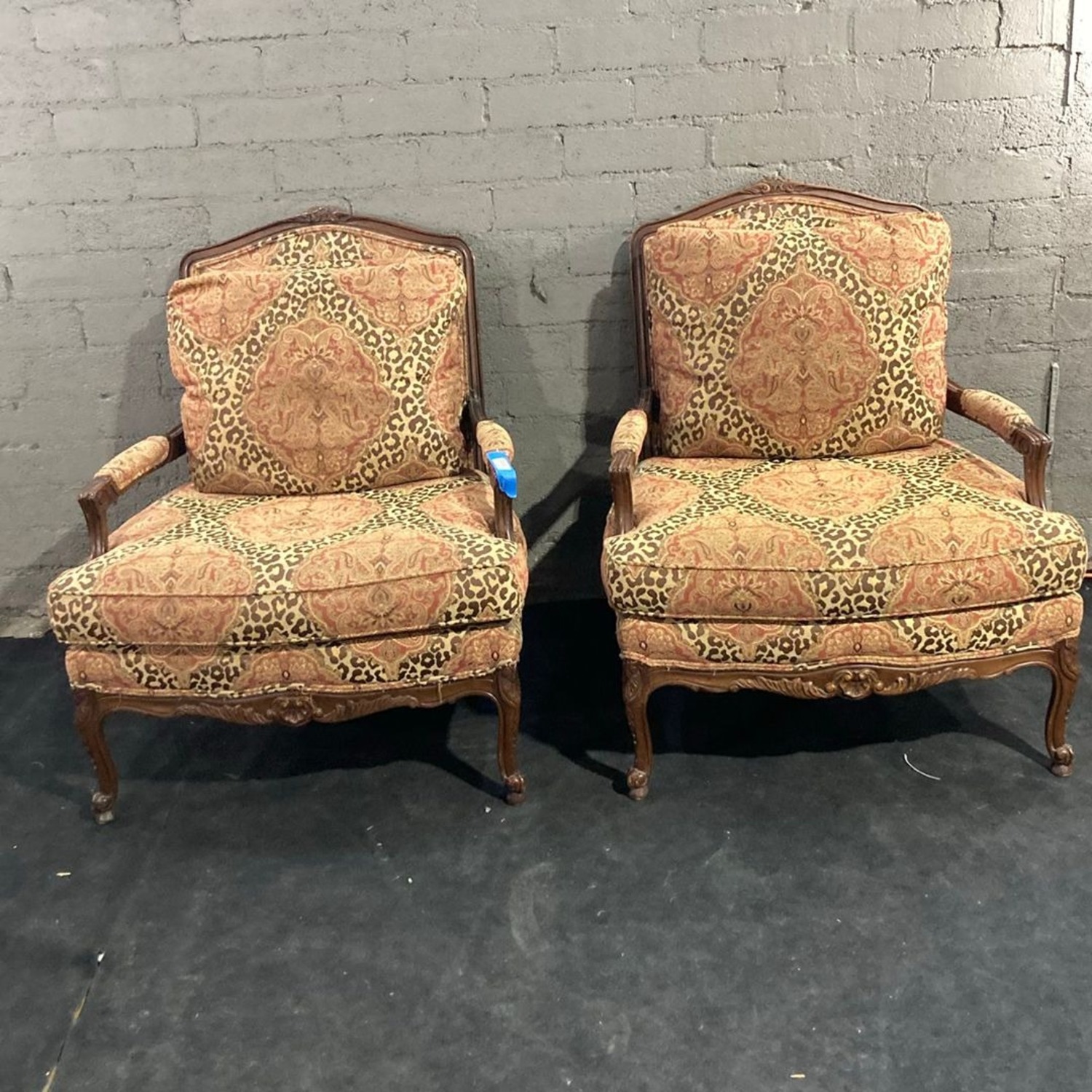 Sherrill Furniture Lounge Armchairs Set of 2  - image-4