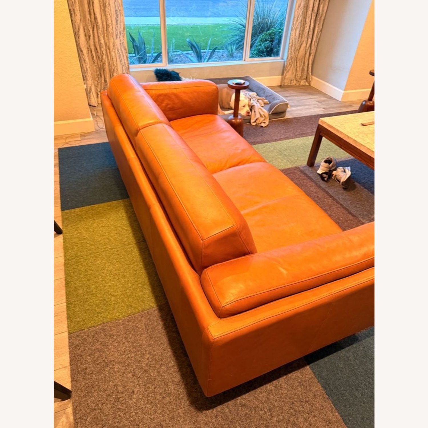 Copenhagen Furniture Nobu Caramel Leather Sofa - image-4