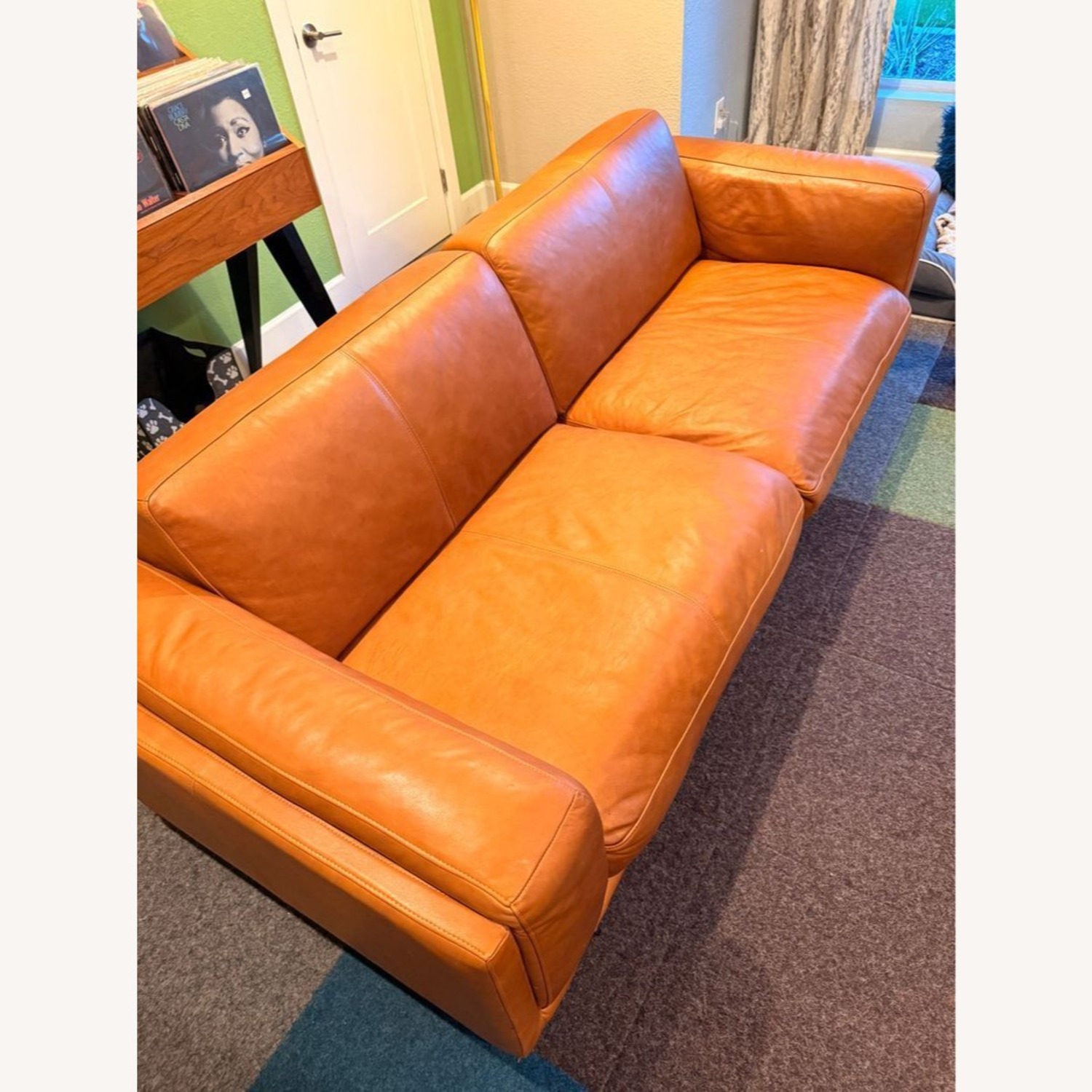 Copenhagen Furniture Nobu Caramel Leather Sofa - image-6