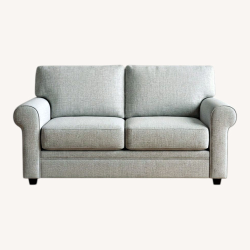 Used Light Gray Fabric Loveseat for sale on AptDeco