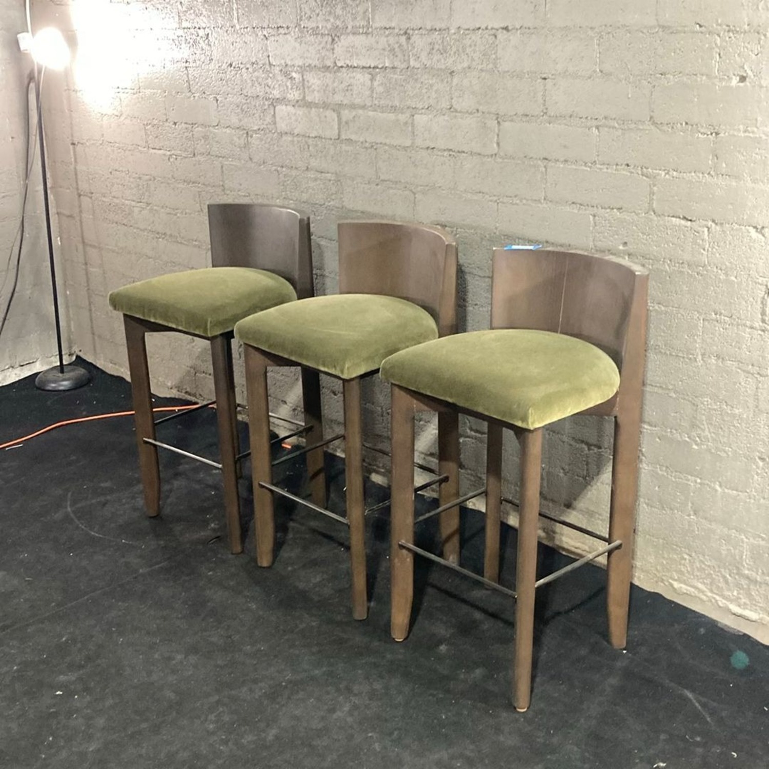 Set of 3 Maiden Home Delancey Bar & Counter Stools - image-7