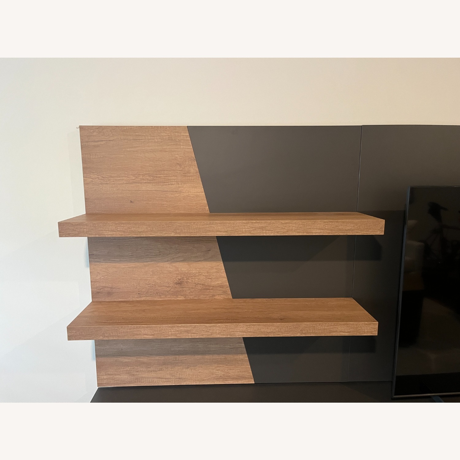 Tomasella SKT8 Dark Brown Wood Media Storage - image-2