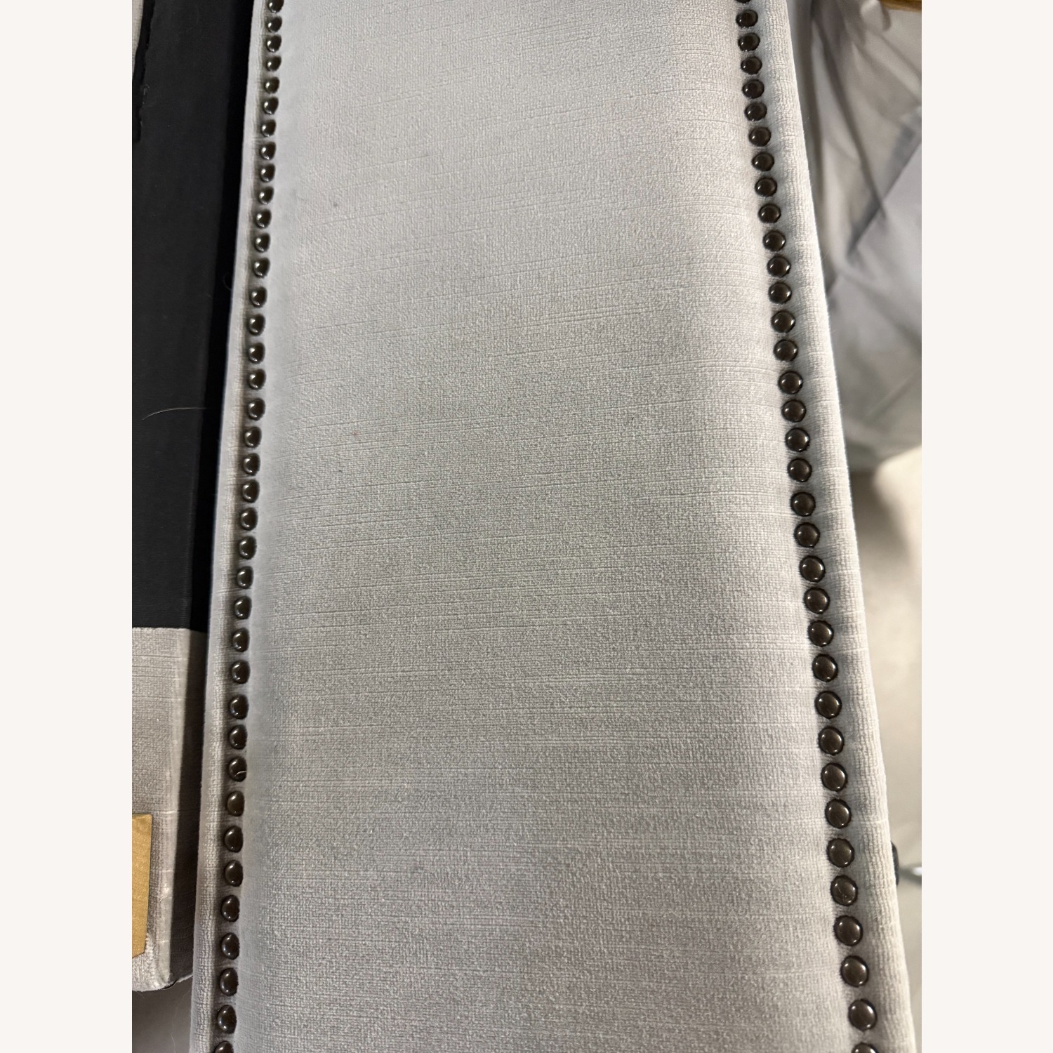Restoration Hardware Light Gray Velvet Daybed - image-3
