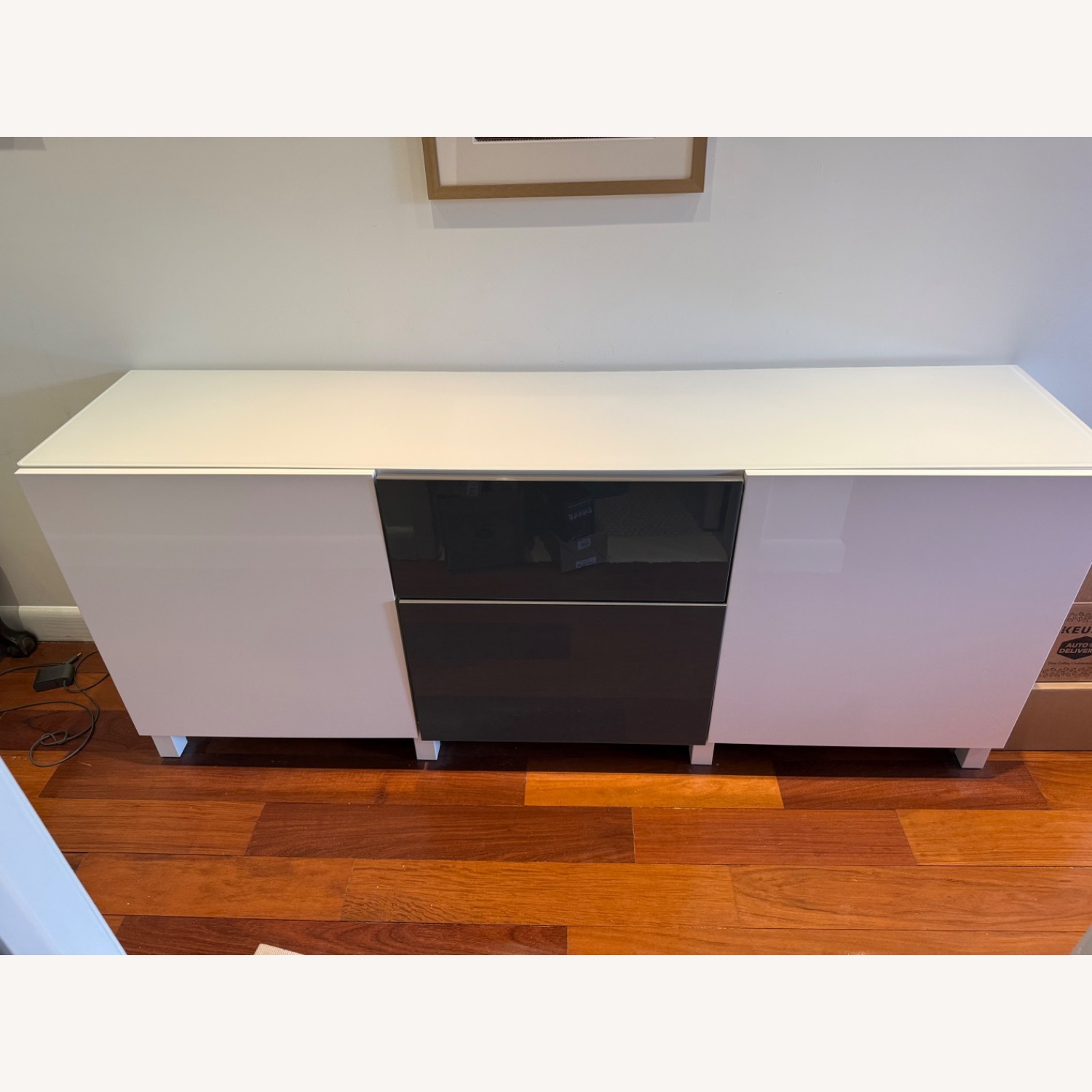 IKEA Besta White Sideboard - image-1